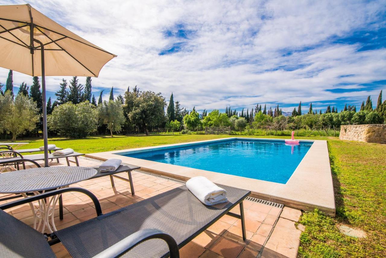 Traumhafte Finca Son Senyor - Mit Pferdekoppel Villa Sa Pobla Exteriör bild