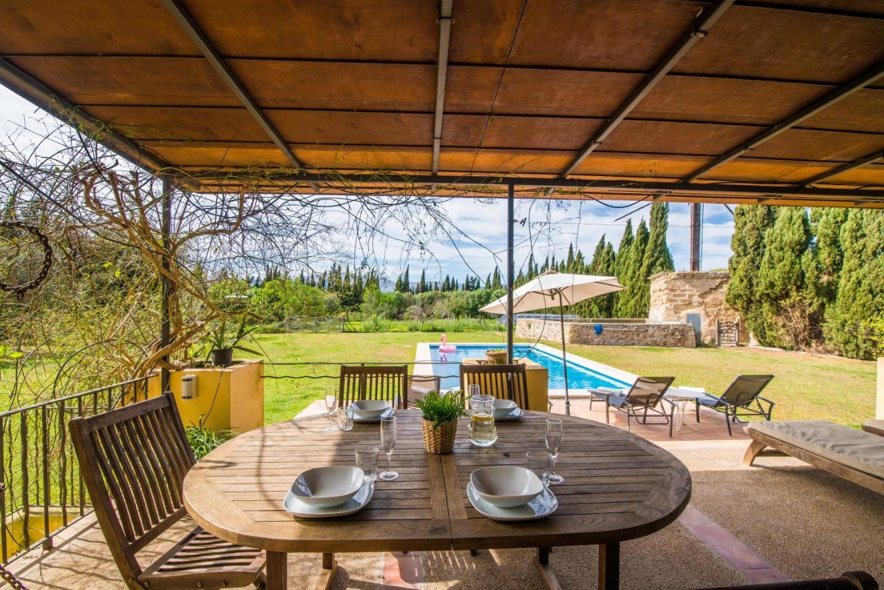 Traumhafte Finca Son Senyor - Mit Pferdekoppel Villa Sa Pobla Exteriör bild