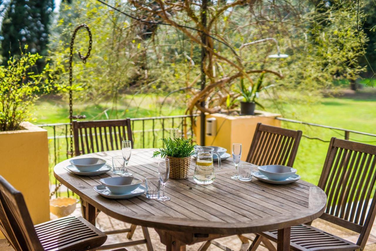 Traumhafte Finca Son Senyor - Mit Pferdekoppel Villa Sa Pobla Exteriör bild