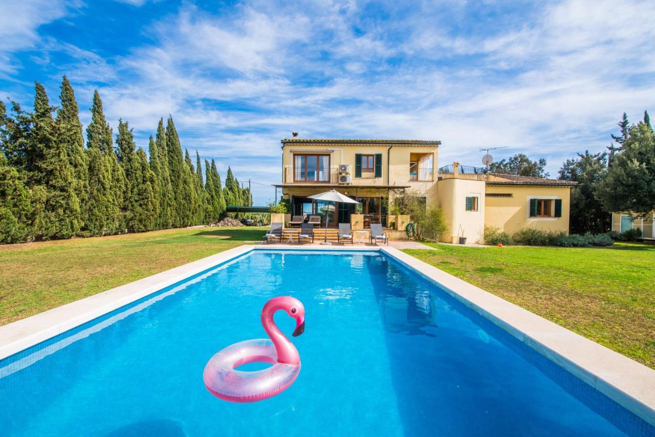 Traumhafte Finca Son Senyor - Mit Pferdekoppel Villa Sa Pobla Exteriör bild