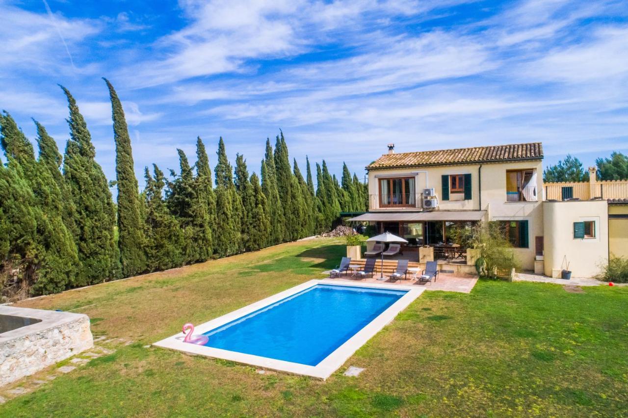 Traumhafte Finca Son Senyor - Mit Pferdekoppel Villa Sa Pobla Exteriör bild