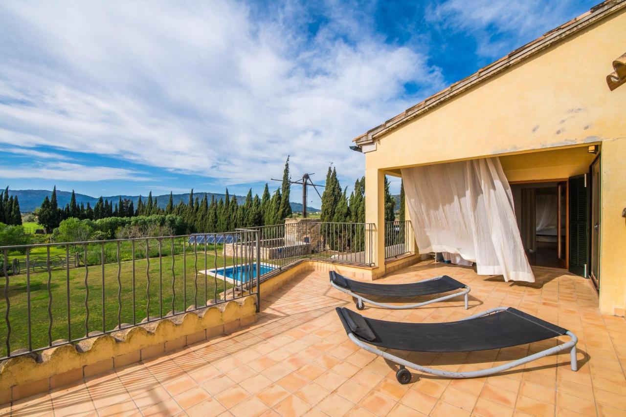Traumhafte Finca Son Senyor - Mit Pferdekoppel Villa Sa Pobla Exteriör bild
