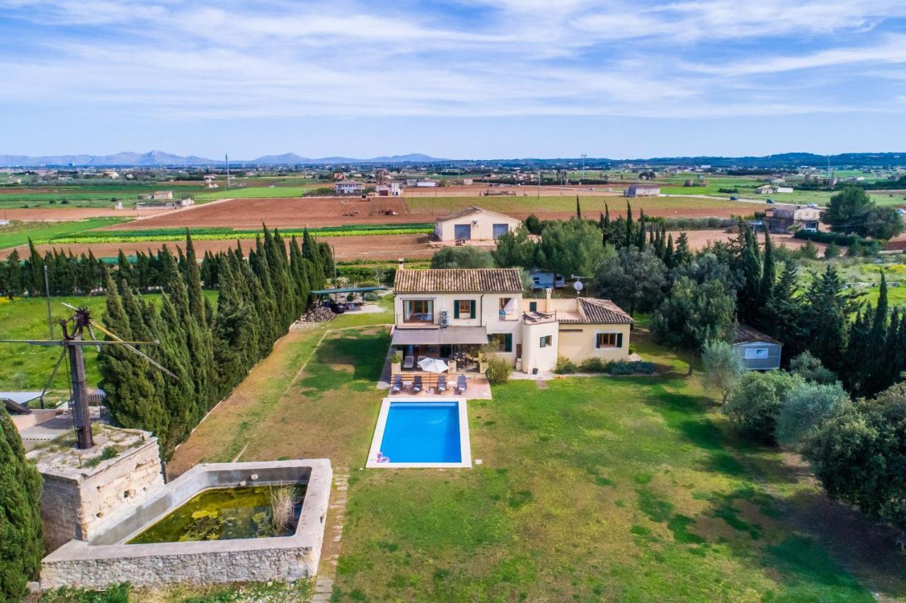 Traumhafte Finca Son Senyor - Mit Pferdekoppel Villa Sa Pobla Exteriör bild