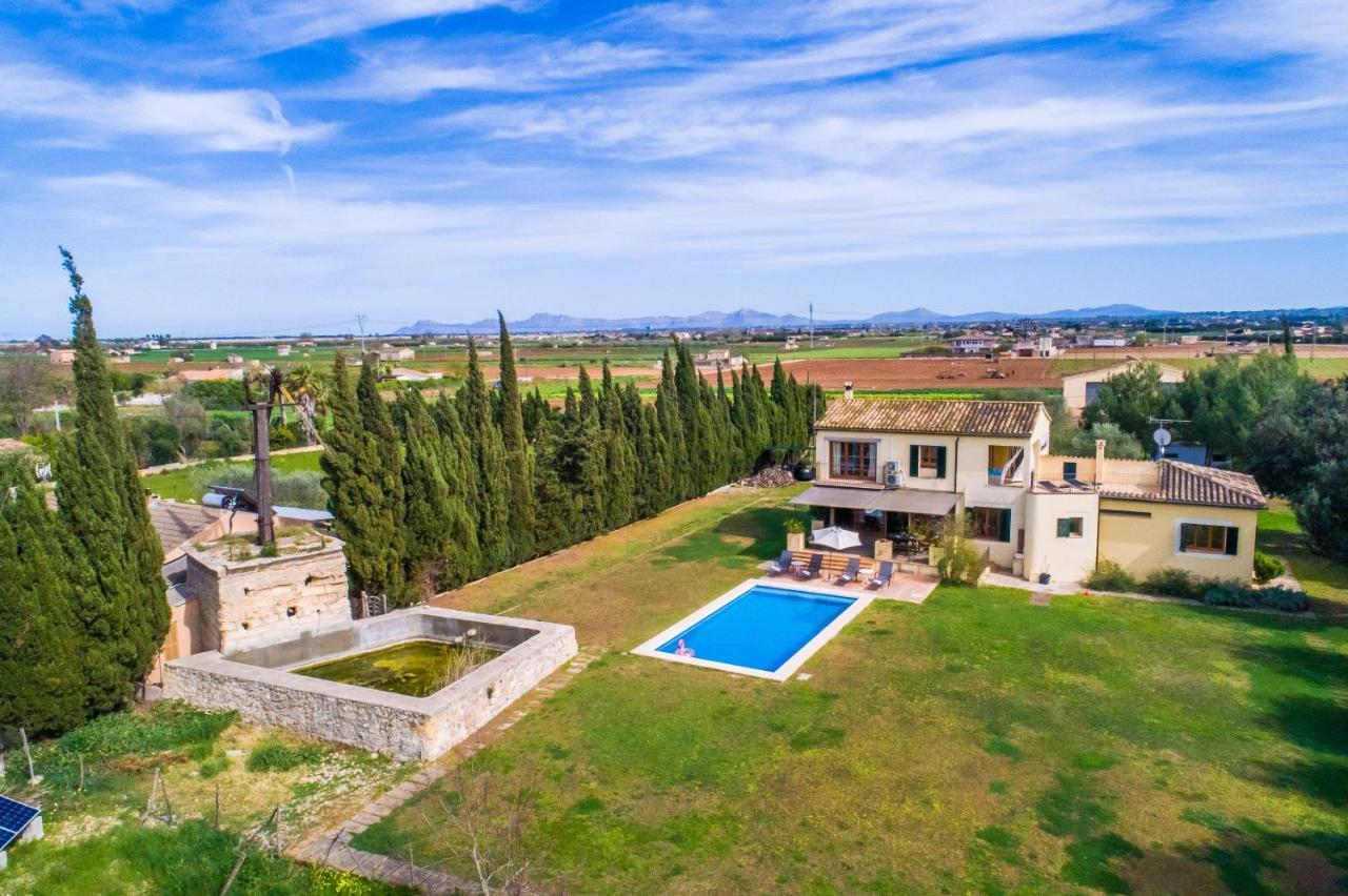 Traumhafte Finca Son Senyor - Mit Pferdekoppel Villa Sa Pobla Exteriör bild