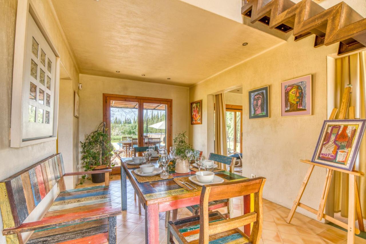 Traumhafte Finca Son Senyor - Mit Pferdekoppel Villa Sa Pobla Exteriör bild