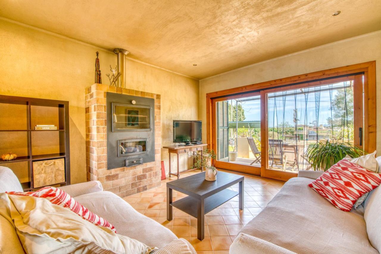 Traumhafte Finca Son Senyor - Mit Pferdekoppel Villa Sa Pobla Exteriör bild