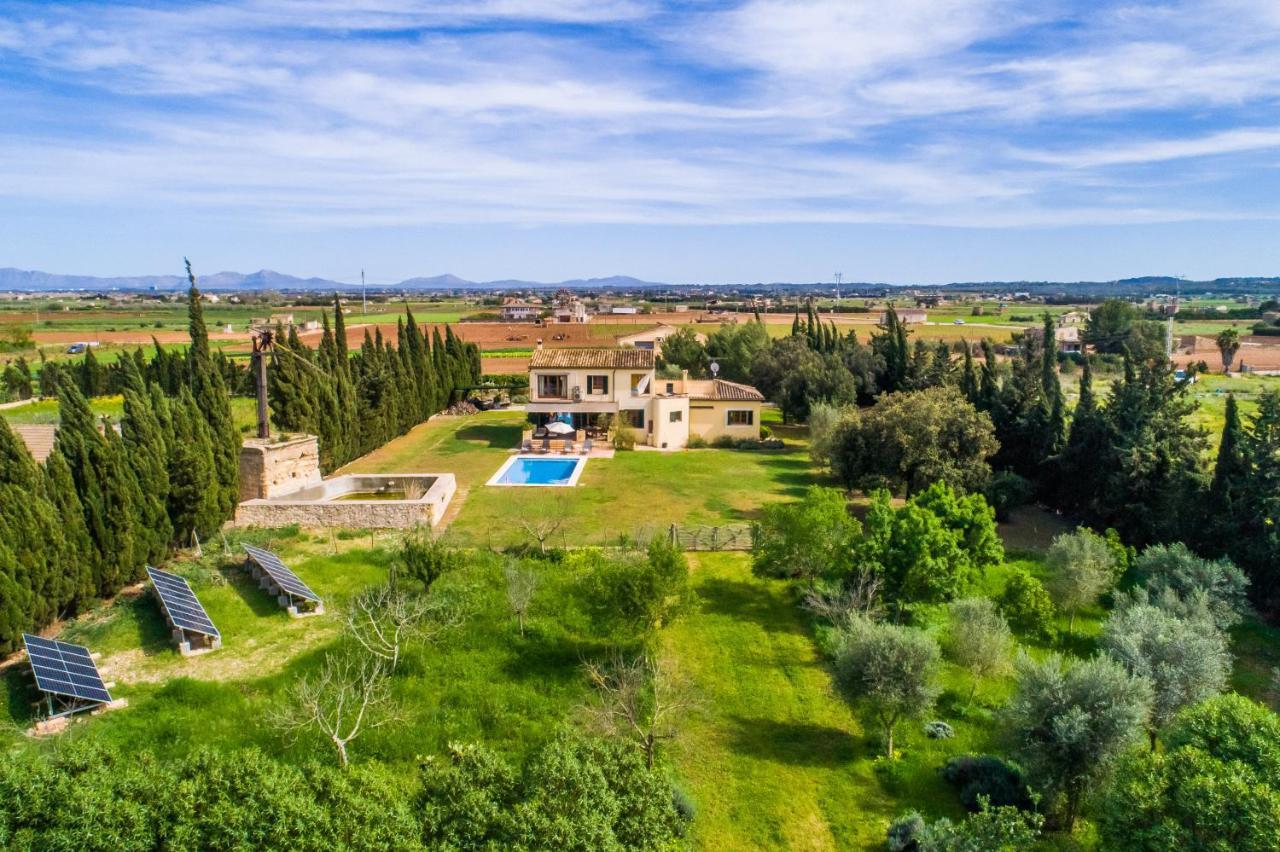 Traumhafte Finca Son Senyor - Mit Pferdekoppel Villa Sa Pobla Exteriör bild