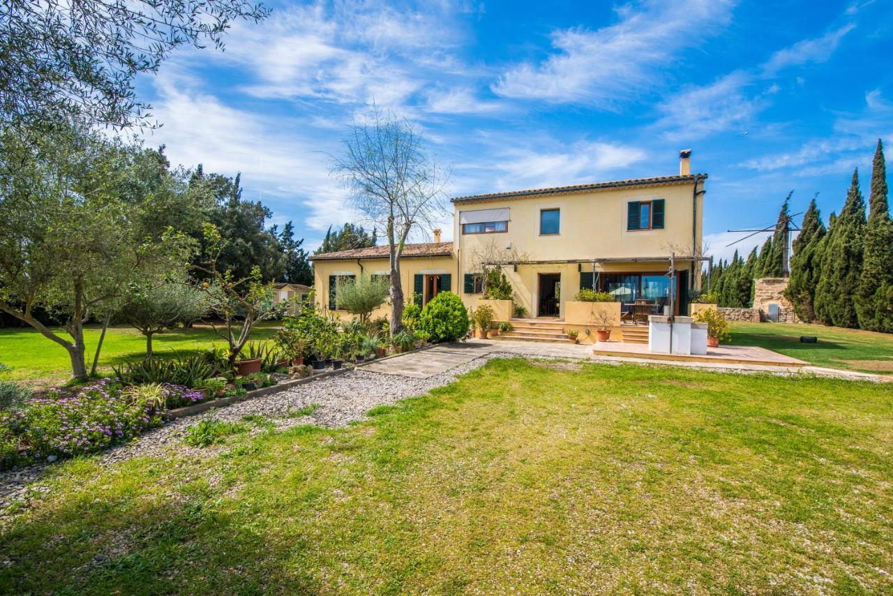 Traumhafte Finca Son Senyor - Mit Pferdekoppel Villa Sa Pobla Exteriör bild